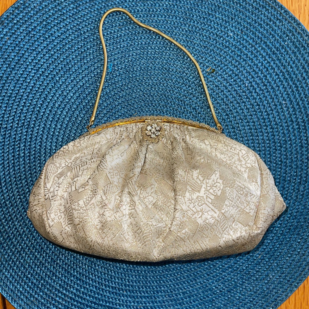 Vintage Gold Clutch